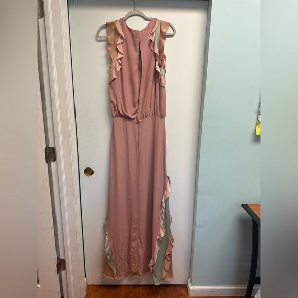 Alexis Pink Ruffle Battista Gown Maxi Dress - Picture 6 of 9